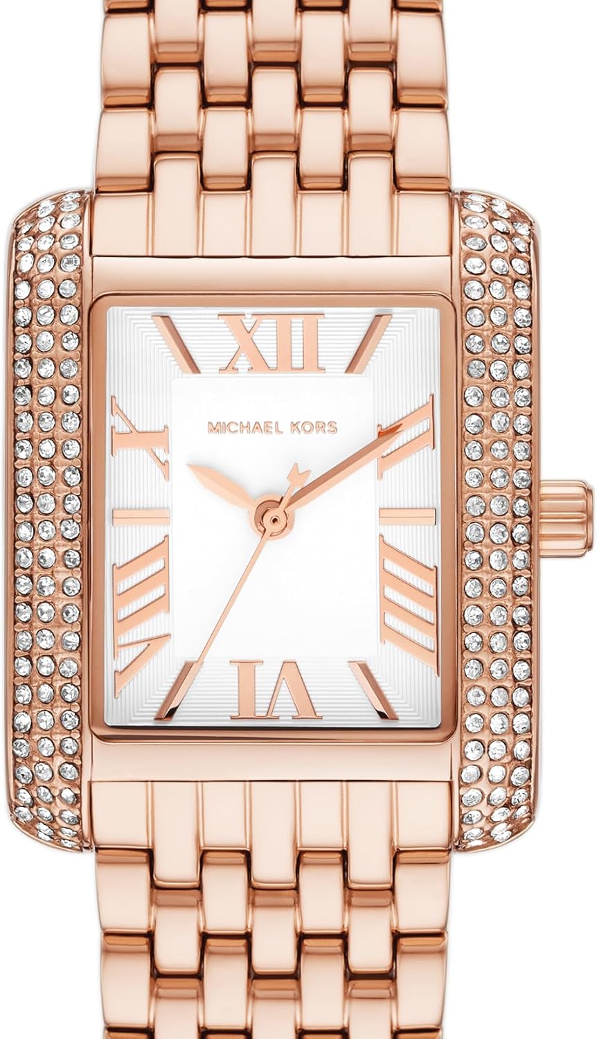 MICHAEL KORS 腕時計 Michael Kors - Brandclub - Michael Kors Emery Three-Hand Rose Gold